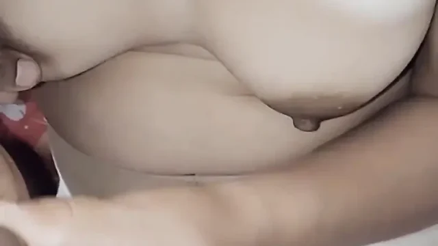 Taxi Driver Plays With My Breasts With His Cock, Until It Squirts On My Breast Head