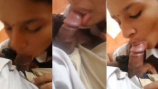 Cewek Desi Ngentot Mulut Pacarnya Di Rumah Sendiri