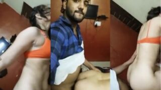 Devar Dan Bhabhi Bercinta Gaya Doggy Dalam Video Panas