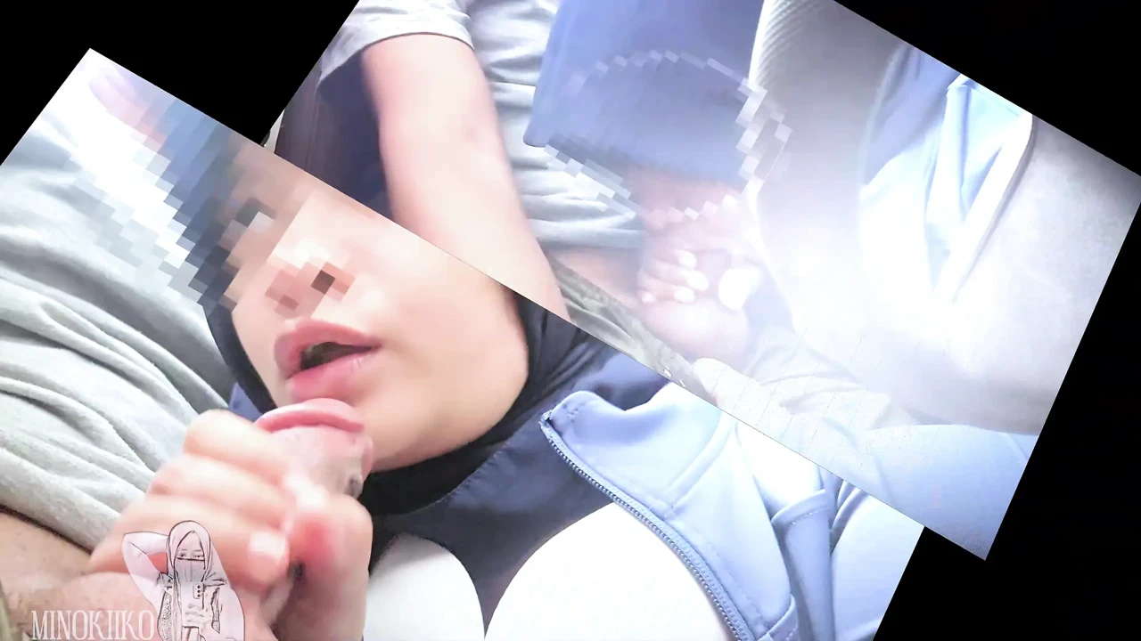 Asian Hijab Fitness Girl Doing Blowjob To Drink Cum For Boost Her Stamina In The Car – Minokiiko