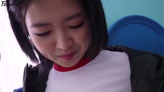 Korea – Goyang Seksi Pacar Pura-pura Dengan Stoking Hitam Menggoda