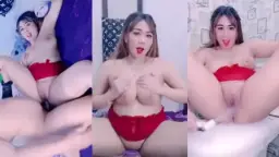 Gak Puas Ngentot, Lanjut Mainin Dildo Sendirian Sampe Crot.