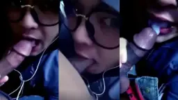 Jilbab Basah Kuyup, Kontol Nendang Dalam Mulut Sampai Tumpah.