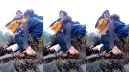 Viral Goyang Hot Jilbab & Jamet Di Puncak Gunung Bikin Makin Basah