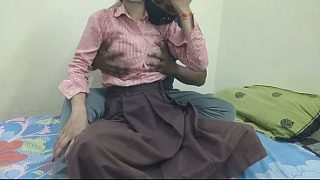 Cewek Kuliahan India Digebukin Kontol Pacar Di Kamar, Ngeres Abis.