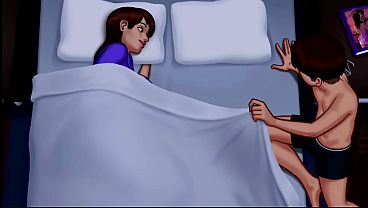 Sesuatu Berubah Saat Ibu Tiri Menatapku (18+), Nafsuku Terbangun