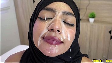 Cewek Hijab Abg Digojlok Keras Sampai Banjir Mani