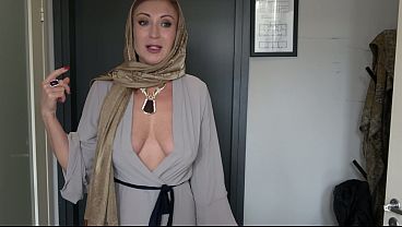 Hijab Montok Ibu Tiri Digenjot Kontol Besar Anak Tiri