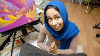 Hijab Hookup – Naughty Teen Offers Her Middle-eastern Pussy To Stepbro To Keep His Mouth Shut