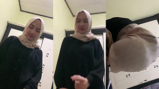 Hijab Miss Dv Ngocok Kontol Di Kost 2
