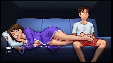 Sesuatu Terasa Lain Setelah Ibu Tiri Pergi, Badanku Masih Panas (18+)